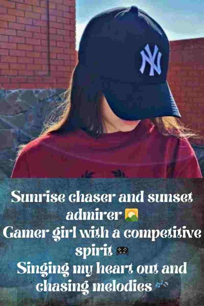 Aesthetic instagram bio for girls attitude